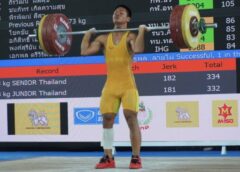ข่าวประชาสัมพันธ์จากสมาคมกีฬายกน้ำหนักฯ วันที่ 28 เมษายน 2566  ณัฐพล ลายไผ่ จอมพลัง สโมสรทหารอากาศ  คว้าหมด 3  ทอง  การแข่งขัน  EGAT  ยกน้ำหนักชิงชนเลิศแห่งประเทศไทย ที่ จังหวัดพังงา