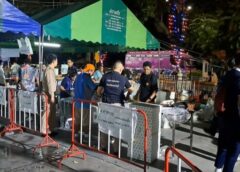 นนทบุรี I บรรยากาศการนับคะแนนหลัง เจ้าหน้าที่ได้เปิดหีบการเลือกตั้งครั้งที่ 27 อย่างไม่เป็นเอกฉันท์ อันดับ 1 ก้าวไกล ที่ 2 เพื่อไทย