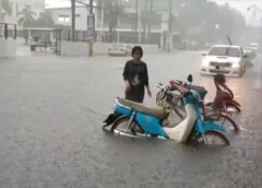 ชลบุรี I ฝนตกกระหน่ำทั่วเมืองศรีราชา น้ำท่วมขังอย่างหนัก