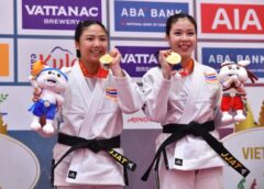 เหรียฯทองแรกของทีมนักกีฬาไทย กีฬาซีเกมส์  ที่กัมพูชา  มาจาก ยูยิตสู