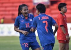 ชบาแก้ว วิ่งสู้แดด!อัด สปป.ลาว 6-0 คว้าชัยสองนัดรวดบอลหญิงซีเกมส์
