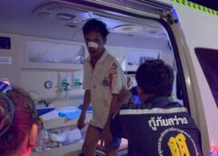 ชลบุรี I เขมรตั้งวงกินเหล้าเมาได้ที่ คุยกันไม่รู้เรื่อง คว้าขวดเบียร์ตีหน้า เลือดอาบ
