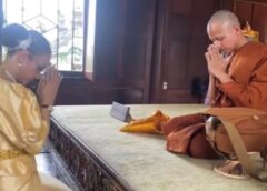 เลขานุการในองค์หม่อมเจ้าอุทัย กัญญาฯ พร้อม ผอ.ฟ้า ร่วมเป็นประธานพิธีอุปสมบท ลูกชาย”น้องปีเตอร์” ที่วัดป่าคลอง 11