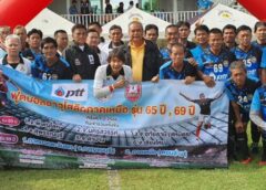 นครสวรรค์ I นายก อบจ. เป็นประธานเปิดการแข่งขันฟุตบอลอาวุโสภาคเหนือ 6 จังหวัด