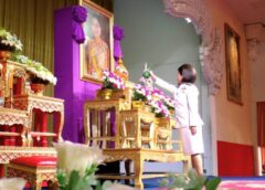 ลพบุรี I คณะสงฆ์ ร่วมกับ เทศบาลเมืองเขาสามยอด จัดพิธีเจริญพระพุทธมนต์และเจริญจิตตภาวนา