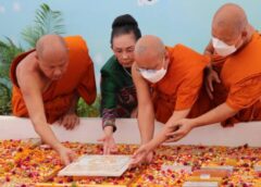 ชลบุรี I วางศิลาฤกษ์กุฏิสงฆ์ และอุปสมบทหมู่วัดไร่กล้วย ศรีราชา ประจำปี 2566