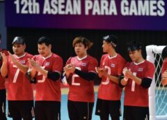 โกลบอลหนุ่ม-สาวไทย ฟอร์มดุ ถล่ม คู่แข่ง ซิวชัยสบายๆ อาเซียนพาราเกมส์ ครั้งที่ 12 กัมพูชา