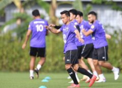 กัปตันเจ” ร่วมซ้อมทัพช้างศึก ยันมีความกระหายเล่นทีมชาติไทยเสมอ