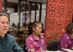 เอกอัครราชฑูตไทย ณ กรุงบราซิเลีย เลี้ยงส่ง นักตบลูกยางสาวไทย