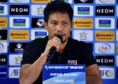 พิภพ อ่อนโม้” ยัน ทีมชาติไทย U17 พร้อมทำเต็มที่เกมชิงตั๋วบอลโลกกับเกาหลีใต้