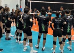 การซ้อมวันที่ 2 ของทีมวอลเลย์บอลสาวไทย เริ่มเข้มข้น “ชมพู่” พรพรรณร่วมซ้อมกับทีมได้แล้ว