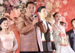 ชลบุรี I ร่วมฉลองพิธีวิวาห์ สินสอด 14 ล้านบุตรชายนายก ทต.ห้วยใหญ่ บุคคลสำคัญดารานักแสดงร่วมงานคับคั่ง