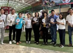 ราชบุรี I ขับเคลื่อนนโยบายสานพลังประชารัฐเยี่ยมชมพื้นที่และรับฟังการบรรยายการดำเนินกิจการ Fish Village