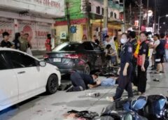 ชลบุรี I วงจรปิดจับภาพรถจักรยานยนต์ชนกันสาหัส 3 ราย