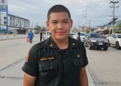 ชลบุรี I ชื่นชม นักศึกษาวิชาทหาร วัย 16 ปี ช่วยเหลือผู้บาดเจ็บจากอุบัติเหตุรถชนกัน