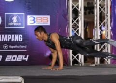 ดำรงศักดิ์ควงกันติชา แชมป์ฟิตเนสเพาะกาย “พายัพ คลาสสิค”
