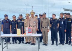 ระยอง I ทรภ.1 / ศรชล.ภาค 1 จับน้ำมันกลางทะเลต่อเนื่อง รวบ 2  เรือบรรทุกน้ำมันเถื่อน ปากน้ำประเเสร์