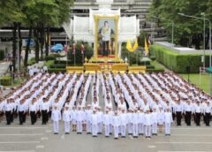 สมุทรปราการ I ท่าอากาศยานสุวรรณภูมิจัดพิธีถวายสัตย์ปฏิญาณเพื่อเป็นพนักงานที่ดี