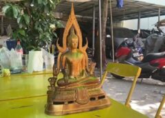 นนทบุรี I ไฟไหม้โรงงานขายของสิ้นเปลืองร้านอาหารวอด ปาฏิหาริย์พระพระพุทธชินราชไม่ไหม้