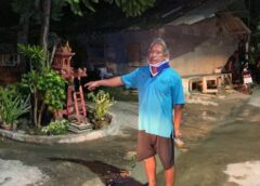 ชลบุรี I แทงเจ็บ 5 ราย ลุงวัย 53 ปี อ้างถูกรุม มีดแทงสวนเจ็บสาหัส 5 ราย อ้างป้องกันตัว