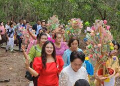 ชลบุรี I องค์กรพัฒนาสตรี อบต.พลูตาหลวง จัดทอดผ้าป่าสามัคคี ถวายถวายสำนักสงฆ์เขาพลูตาหลวง