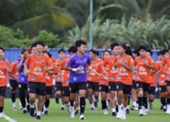 ชบาแก้ว ซ้อมต่อเนื่อง ก่อนคัด 22 แข้ง ไปอุ่นฮ่องกง เตรียมลุยเอเชียนเกมส์