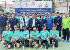 ผู้แทนโอลิมปิคไทย ตัวแทน กกท.ให้กำลังใจ ซอฟท์เทนนิสทีมชาติ