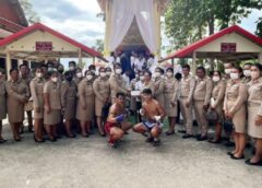 นครสวรรค์ I นักมวยรำไหว้ครูให้ชมเป็นครั้งสุดท้าย พิธีฌาปนกิจศพ คุณพ่อ สังวาลย์ เขมะสุนะ