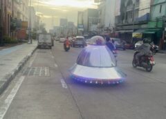 ชลบุรี I แชร์สนั่นโลกโซเซียล  UFO โผล่กลางเมืองพัทยา
