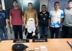 ชลบุรี I ตร.บางละมุง จับสาวป่วยรับจำนำปืนเถื่อน-หนุ่มพกปืนของเล่นแปลงใส่ลูกกระสุนจริง