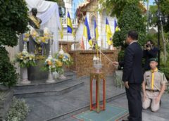 นนทบุรี I ผู้ว่าราชการจังหวัด เป็นประธานวางพวงมาลาในวันระลึกเจ้าพระยารัตนาธิเบศร์