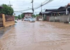 พะเยา I ฝนถล่มน้ำป่าไหลท่วมบ้านถนน เสียหายหลายกว่า 100 หลังคา