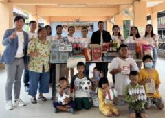 นครสวรรค์ I โครงการ ” The G สานฝันเพื่อน้อง ” มอบทุนเรียนฟรีที่เดอะจี พร้อมทุนการศึกษา ข้าวสาร อาหารแห้ง อุปกรณ์กีฬา