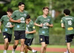 ทีมชาติไทย” ซ้อมแท็คติกก่อนชน เลบานอน, วีระเทพ-นิโคลัส หวังแฟนบอลมาเต็มสนาม