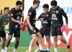 ช้างศึก”ซ้อมครั้งสุดท้ายก่อนประเดิมสนามกับเลบานอน ศึกคิงส์คัพ ครั้งที่49