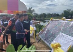 ชัยภูมิ I พ่อเมืองพร้อมคณะลงพื้นที่ทำพิธีเปิดโครงการสถานีสูบน้ำด้วยระบบไฟฟ้าและพิธีบวชป่าให้กับสวนอาหารป่าชุมชนบ้านโคกแสว