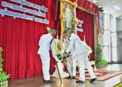 ลพบุรี I หน่วยบัญชาการสงครามพิเศษ นำทหารรบพิเศษ วางพวงมาลา วันนวมินทรมหาราช