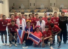 ฟลอร์บอลไทยถล่มมาเลย์ยับ นัดสุดท้ายบู๊กับทีมนิวซีแลนด์