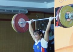 บุศยา ร.ร กีฬาชลบุรี เอ คว้า3ทอง พร้อมทำสถิติใหม่ท่าสแนทซ์