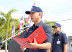 อุดรธานี I สนภ.2 น.ท.พ.จัดพิธีปล่อยยานพาหนะ และเครื่องจักรกลปฏิบัติงานพัฒนาช่วยเหลือประชาชน