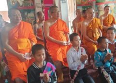น่าน I คณะสงฆ์จังหวัดน่าน ทำบุญทอดกฐิน ที่ประเทศลาว