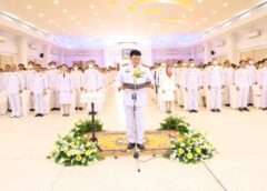 สตูล I จัดพิธีวางพานพุ่มถวายราชสักการะ เนื่องใน “วันพระบิดาแห่งฝนหลวง” ประจำปี 2566