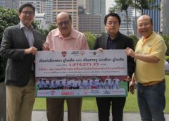 เมืองทอง – บียู ร่วมมอบรายได้ให้ สมาคมกีฬาสเปเชียลโอลิมปิคไทย อย่างเป็นทางการ