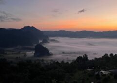 พะเยา I หมอกลง จัด อากาศเริ่มหนาวอุณภูมิยอดดอยลด 15 องศาเซลเซียส