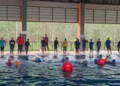 สตูล I ทัพเรือภาคที่ 3 จัดกิจกรรมฝึกอบรมการว่ายน้ำเพื่อเอาชีวิตรอดให้กับเด็กและเยาวชนในพื้นที่