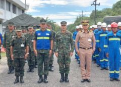 พังงา I หน่วยบัญชาการต่อสู้อากาศยานและรักษาฝั่ง ส่งชุดครูฝึกฯ ฝึกทบทวน USAR TEAM