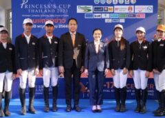 6 นักขี่ม้าไทยพร้อมบู๊ปริ้นเซส คัพ ไทยแลนด์ 2023