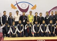 เอกอัคราชฑูต ณ กรุงโดฮา ร่วมให้กำลังใจนักยกลูกเหล็กไทยถึงขอบเวที