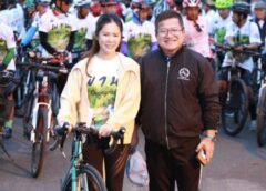 นักปั่นนับพันคนร่วมงาน ปั่นจักรยานปลูกป่า “คบคนพาน พานพาไป ปั่นปลูกป่า”