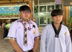 นนทบุรี I โซเชี่ยลแห่ชื่นชม เด็กนักเรียน 2 พี่น้องจิตอาสา ช่วยเหลือคนถูกรถชน
